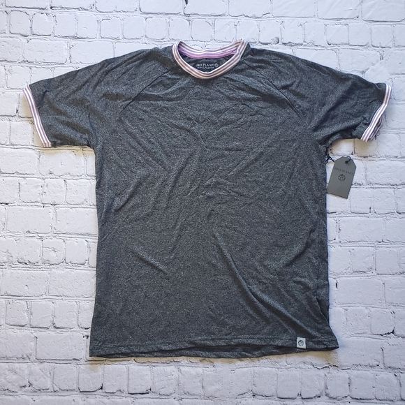 Free Planet Other - Free Planet Men's Grey Shirt Sz Med NWT